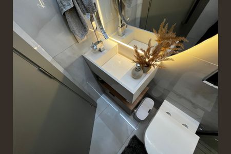 Apartamento à venda com 50m², 2 quartos e 1 vaga Apartamento à venda com 50m², 2 quartos e 1 vagaBanheiro Social