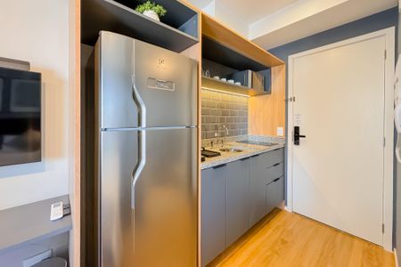 Studio para alugar com 23m², 1 quarto e sem vaga Studio para alugar com 23m², 1 quarto e sem vagaCozinha