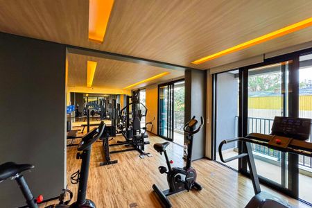 Studio para alugar com 23m², 1 quarto e sem vaga Studio para alugar com 23m², 1 quarto e sem vagaAcademia