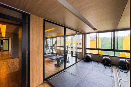 Studio para alugar com 23m², 1 quarto e sem vaga Studio para alugar com 23m², 1 quarto e sem vagaAcademia