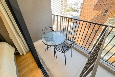 Studio para alugar com 23m², 1 quarto e sem vaga Studio para alugar com 23m², 1 quarto e sem vagaVaranda