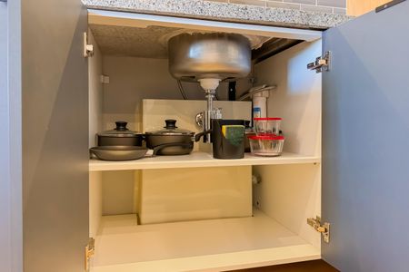 Studio para alugar com 23m², 1 quarto e sem vaga Studio para alugar com 23m², 1 quarto e sem vagaCozinha - Armários