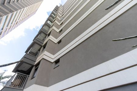 Apartamento para alugar com 28m², 1 quarto e sem vaga Apartamento para alugar com 28m², 1 quarto e sem vagaFachada do Bloco