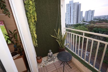 Sacada de apartamento para alugar com 2 quartos, 58m² em Parque Amazonia, Goiânia