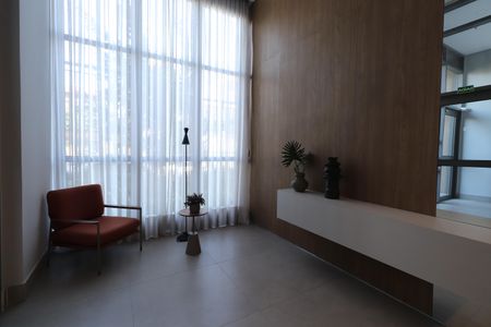 Studio à venda com 25m², 1 quarto e sem vagaHall social