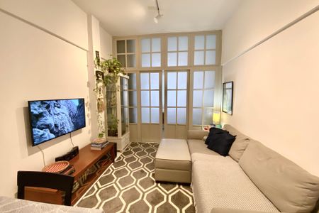 Sala de apartamento à venda com 1 quarto, 38m² em Copacabana, Rio de Janeiro