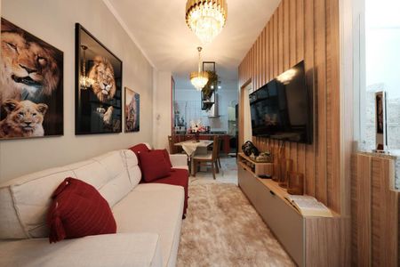 Sala/Cozinha de casa de condomínio à venda com 2 quartos, 91m² em Burgo Paulista, São Paulo