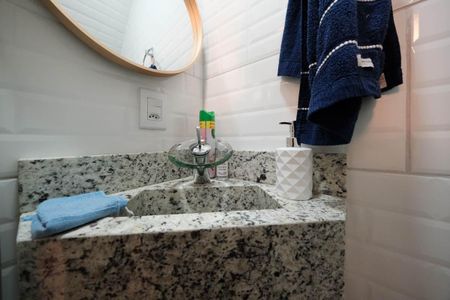 Lavabo de casa de condomínio à venda com 2 quartos, 91m² em Burgo Paulista, São Paulo