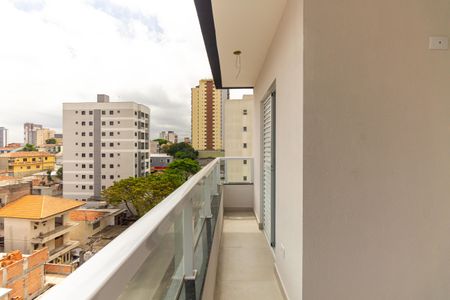 Varanda da Sala de apartamento à venda com 2 quartos, 54m² em Vila Matilde, São Paulo