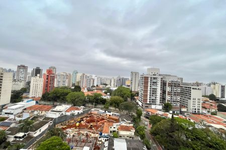 Vista da Varanda de apartamento à venda com 2 quartos, 95m² em Mirandópolis, São Paulo