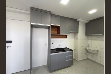 Cozinha de apartamento para alugar com 2 quartos, 34m² em Mooca, São Paulo