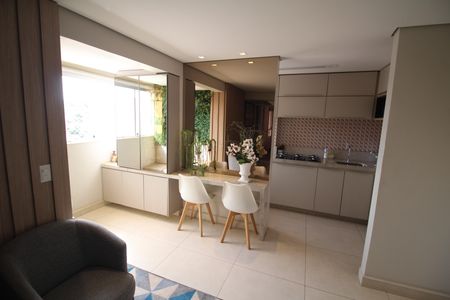Sala de apartamento à venda com 3 quartos, 170m² em Santa Helena, Belo Horizonte