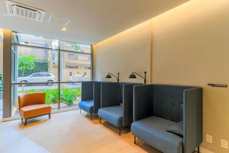 Studio à venda com 35m², 1 quarto e sem vaga Studio à venda com 35m², 1 quarto e sem vagaÁrea comum - Coworking