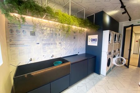 Studio para alugar com 18m², 1 quarto e sem vaga Studio para alugar com 18m², 1 quarto e sem vagaLavanderia