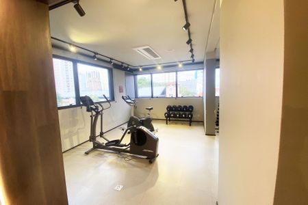 Studio para alugar com 18m², 1 quarto e sem vaga Studio para alugar com 18m², 1 quarto e sem vagaÁrea comum - Academia