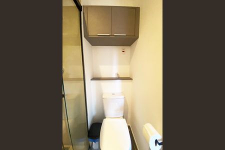 Studio para alugar com 18m², 1 quarto e sem vaga Studio para alugar com 18m², 1 quarto e sem vagaBanheiro Social