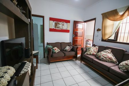 Sala de casa para alugar com 2 quartos, 60m² em Vila Caiçara, Praia Grande