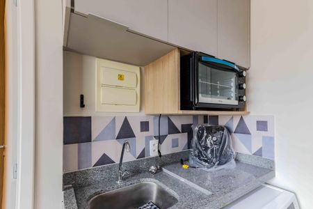 Studio para alugar com 24m², 1 quarto e sem vagaCozinha e Área de Serviço