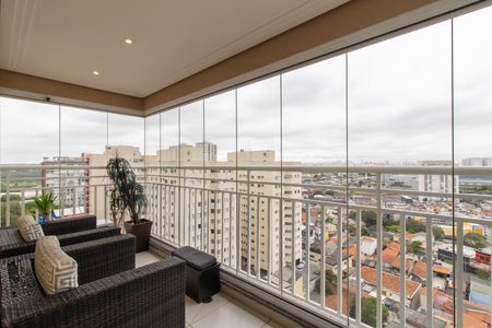 Varanda Gourmet de apartamento à venda com 2 quartos, 93m² em Vila Augusta, Guarulhos