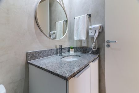 Studio para alugar com 24m², 1 quarto e sem vagaBanheiro