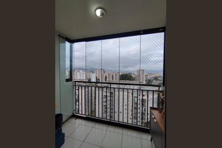Varanda da Sala de apartamento à venda com 3 quartos, 63m² em Jardim Celeste, São Paulo