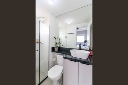 Apartamento para alugar com 28m², 1 quarto e sem vagaBanheiro da Suíte