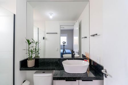 Apartamento para alugar com 28m², 1 quarto e sem vagaBanheiro da Suíte