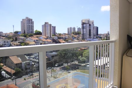 Varanda com área de serviço de apartamento à venda com 2 quartos, 45m² em Vila Galvão, Guarulhos