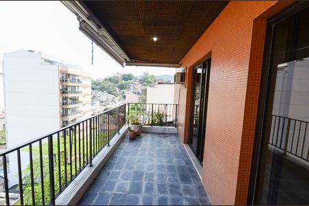 Varanda de apartamento à venda com 3 quartos, 123m² em Tijuca, Rio de Janeiro