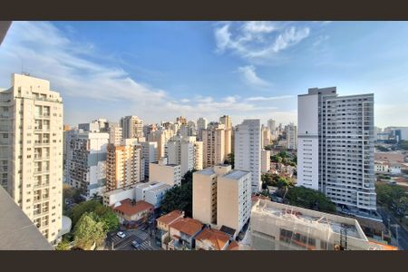 Varanda de apartamento à venda com 1 quarto, 28m² em Pompeia, São Paulo