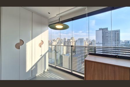 Varanda de apartamento à venda com 1 quarto, 28m² em Pompeia, São Paulo