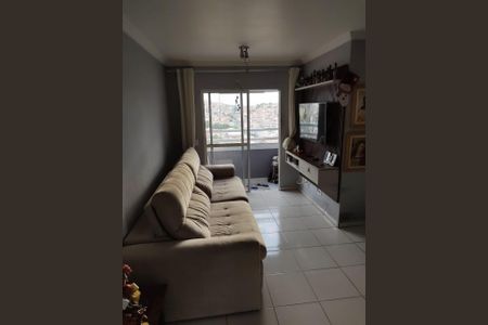 Sala de apartamento para alugar com 2 quartos, 53m² em Vila Luzita, Santo André