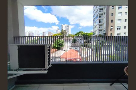 Studio para alugar com 50m², 1 quarto e sem vaga Studio para alugar com 50m², 1 quarto e sem vagaVaranda