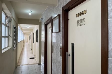 Área comum de apartamento para alugar com 2 quartos, 55m² em Gonzaga, Santos