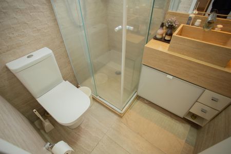 Apartamento à venda com 117m², 3 quartos e 2 vagasBanheiro da Suíte