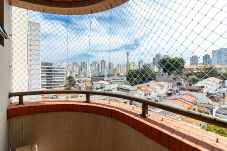 Apartamento à venda com 84m², 3 quartos e 2 vagasVaranda do Quarto 1