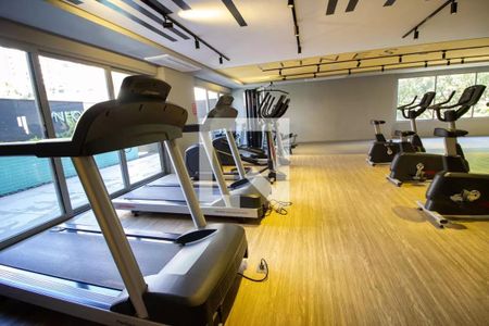 Studio à venda com 24m², 1 quarto e sem vaga Studio à venda com 24m², 1 quarto e sem vagaAcademia