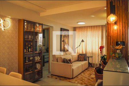 Sala de apartamento para alugar com 3 quartos, 80m² em Alto da Glória, Goiânia