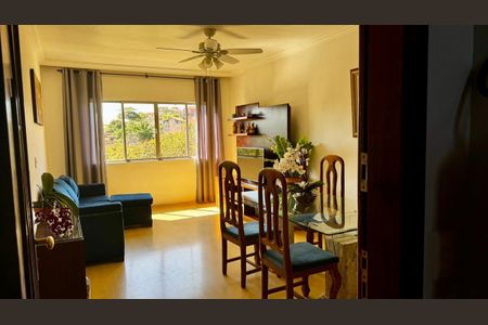 sala  de apartamento à venda com 3 quartos, 84m² em Esplanada, Belo Horizonte