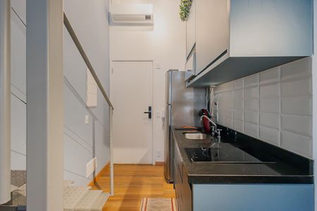 Studio à venda com 35m², 1 quarto e sem vagaCozinha