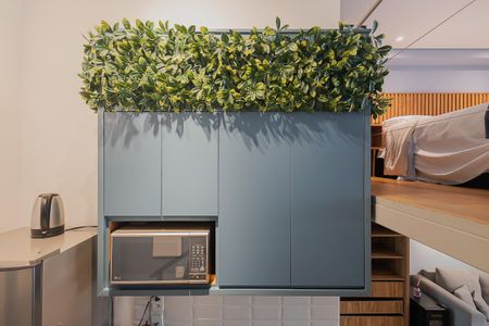 Studio à venda com 35m², 1 quarto e sem vagaCozinha