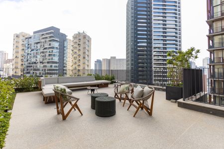 Studio à venda com 35m², 1 quarto e sem vagaTerraço