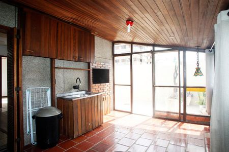 Sala 3 Churrasqueira de apartamento à venda com 4 quartos, 178m² em Petrópolis, Porto Alegre