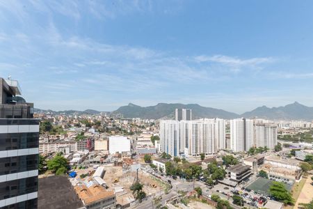Varanda Vista de apartamento à venda com 2 quartos, 44m² em Santo Cristo, Rio de Janeiro