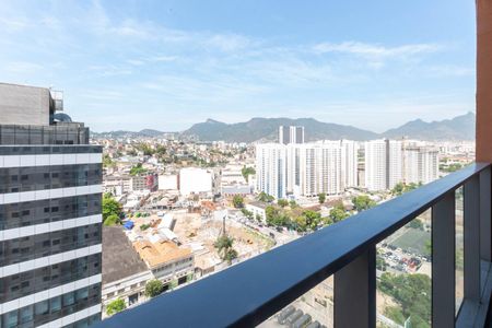 Varanda de apartamento à venda com 2 quartos, 44m² em Santo Cristo, Rio de Janeiro