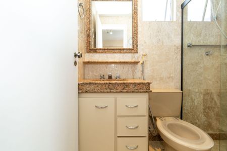 Apartamento para alugar com 150m², 3 quartos e 2 vagasBanheiro da Suíte 1