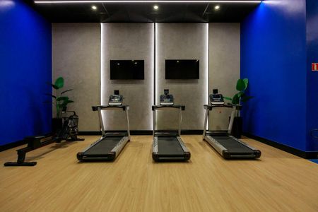 Studio à venda com 28m², 1 quarto e sem vaga Studio à venda com 28m², 1 quarto e sem vagaAcademia