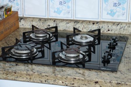 Casa de condomínio para alugar com 227m², 3 quartos e 2 vagasCozinha