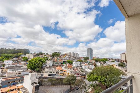 Vista da varanda de apartamento à venda com 2 quartos, 63m² em Centro, Diadema
