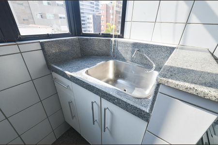 Área de Serviço de apartamento para alugar com 1 quarto, 45m² em Carmo, Belo Horizonte
